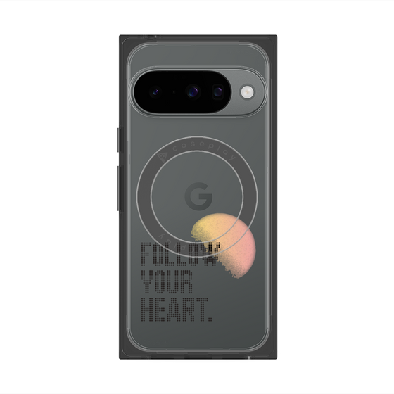 Premium Square Case with Pixelsnap［ Original - Dot Overlay - FOLLOW YOUR HEART/A ］
