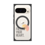 Premium Square Case with Pixelsnap［ Original - Dot Overlay - FOLLOW YOUR HEART/A ］