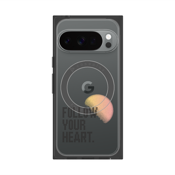 Premium Square Case with Pixelsnap［ Original - Dot Overlay - FOLLOW YOUR HEART/A ］