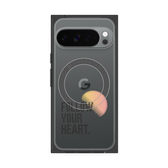 Premium Square Case with Pixelsnap［ Original - Dot Overlay - FOLLOW YOUR HEART/A ］