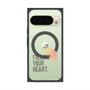 Premium Square Case with Pixelsnap［ Original - Dot Overlay - FOLLOW YOUR HEART/A ］