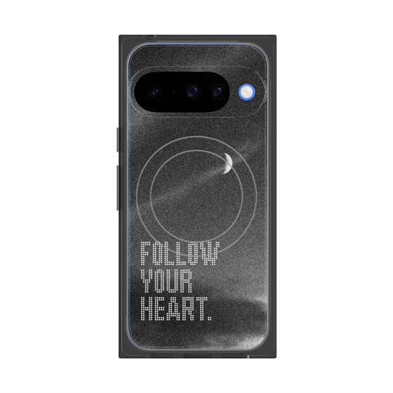Premium Square Case with Pixelsnap［ Original - Dot Overlay - FOLLOW YOUR HEART/B ］