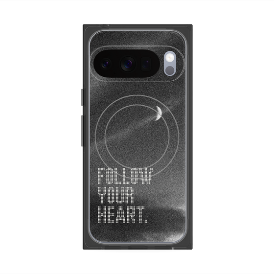 Premium Square Case with Pixelsnap［ Original - Dot Overlay - FOLLOW YOUR HEART/B ］