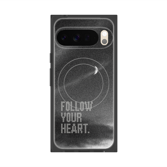 Premium Square Case with Pixelsnap［ Original - Dot Overlay - FOLLOW YOUR HEART/B ］