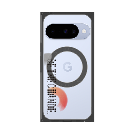 Premium Square Case with Pixelsnap［ Original - Dot Overlay - BE THE CHANGE/A ］