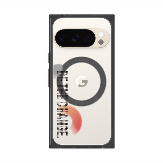 Premium Square Case with Pixelsnap［ Original - Dot Overlay - BE THE CHANGE/A ］