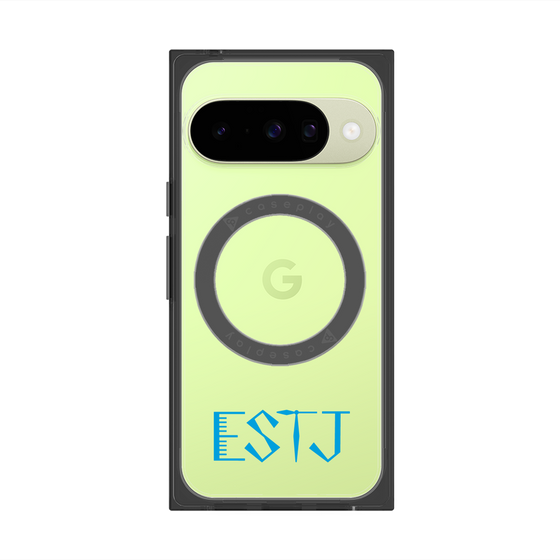 Premium Square Case with Pixelsnap［ Original - ESTJ Executive - Alphabet ］