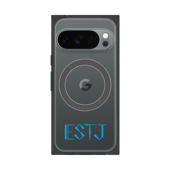 Premium Square Case with Pixelsnap［ Original - ESTJ Executive - Alphabet ］