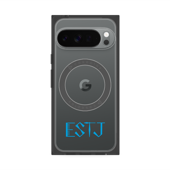 Premium Square Case with Pixelsnap［ Original - ESTJ Executive - Alphabet ］