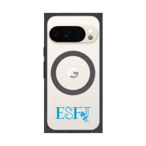 Premium Square Case with Pixelsnap［ Original - ESFJ Consul - Alphabet ］
