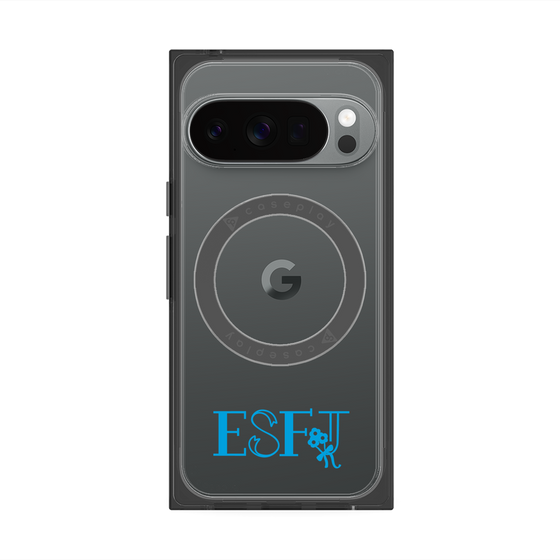 Premium Square Case with Pixelsnap［ Original - ESFJ Consul - Alphabet ］