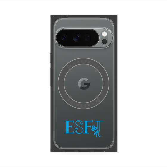 Premium Square Case with Pixelsnap［ Original - ESFJ Consul - Alphabet ］