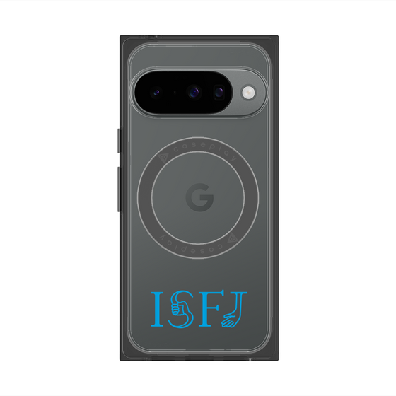 Premium Square Case with Pixelsnap［ Original - ISFJ Defender - Alphabet ］