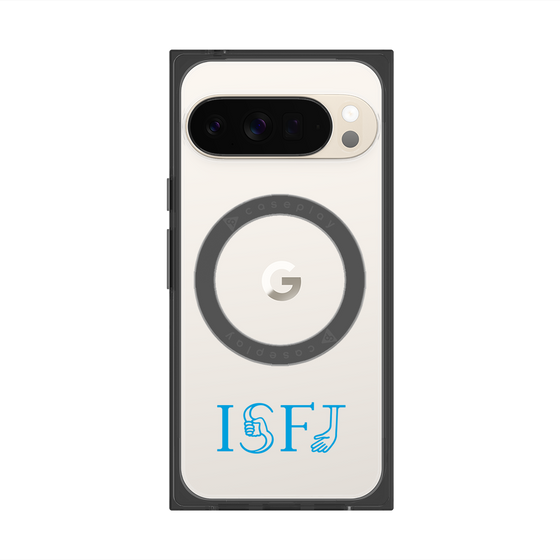 Premium Square Case with Pixelsnap［ Original - ISFJ Defender - Alphabet ］