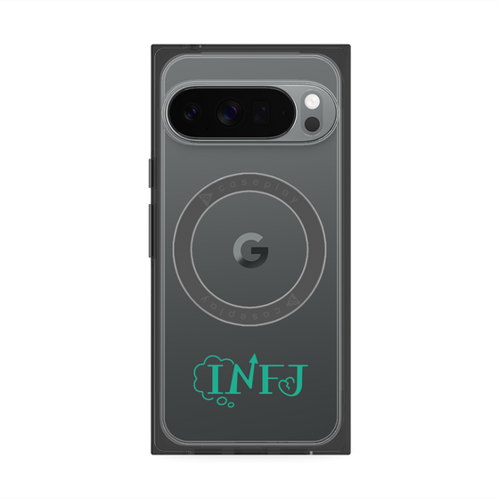 Premium Square Case with Pixelsnap［ Original - INFJ Advocate - Alphabet ］