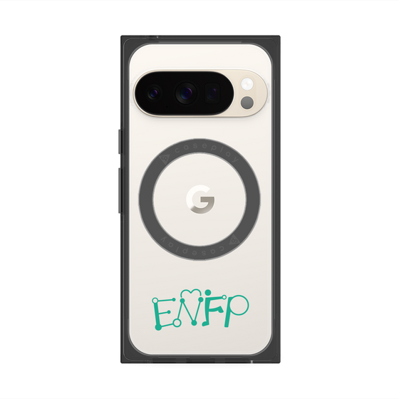 Premium Square Case with Pixelsnap［ Original - ENFP Campaigner - Alphabet ］