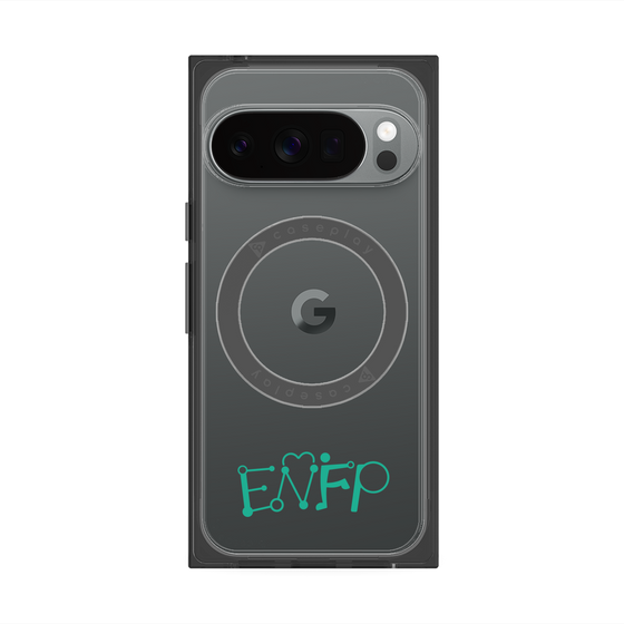 Premium Square Case with Pixelsnap［ Original - ENFP Campaigner - Alphabet ］