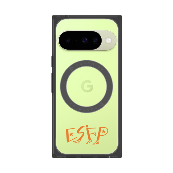 Premium Square Case with Pixelsnap［ Original - ESFP Entertainer - Alphabet ］