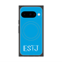 Premium Square Case with Pixelsnap［ Original - ESTJ Executive - Alphabet - Blue ］