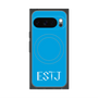 Premium Square Case with Pixelsnap［ Original - ESTJ Executive - Alphabet - Blue ］