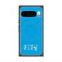 Premium Square Case with Pixelsnap［ Original - ESFJ Consul - Alphabet - Blue ］