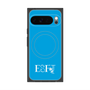 Premium Square Case with Pixelsnap［ Original - ESFJ Consul - Alphabet - Blue ］