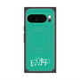 Premium Square Case with Pixelsnap［ Original - ENFP Campaigner - Alphabet - Green ］