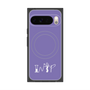 Premium Square Case with Pixelsnap［ Original - INTP Logician - Alphabet - Purple ］