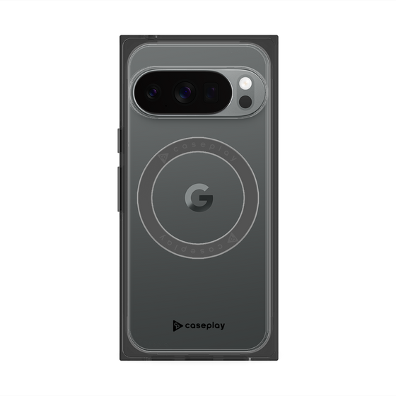 Premium Square Case with Pixelsnap［ Original - CASEPLAY Logo - Black/A ］
