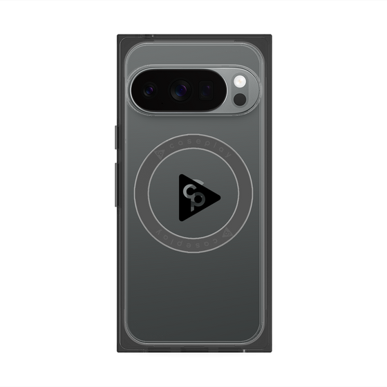 Premium Square Case with Pixelsnap［ Original - CASEPLAY Logo - Black/C ］