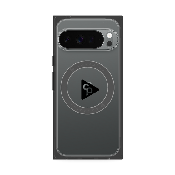 Premium Square Case with Pixelsnap［ Original - CASEPLAY Logo - Black/C ］