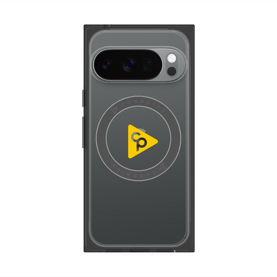 Premium Square Case with Pixelsnap［ Original - CASEPLAY Logo - Yellow/C ］