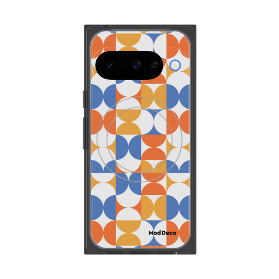 Premium Square Case with Pixelsnap［ Mod Deco - Original - Geometric pattern/A ］