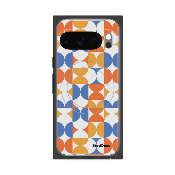 Premium Square Case with Pixelsnap［ Mod Deco - Original - Geometric pattern/A ］