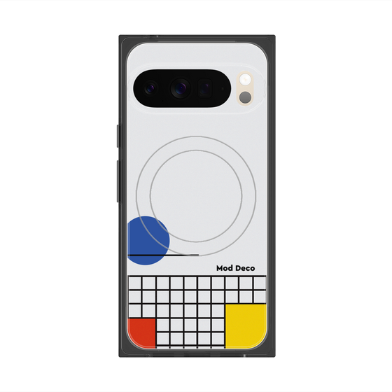 Premium Square Case with Pixelsnap［ Mod Deco - Original - Retro ］