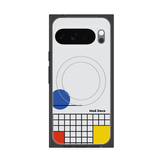 Premium Square Case with Pixelsnap［ Mod Deco - Original - Retro ］