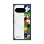 Premium Square Case with Pixelsnap［ Mod Deco - Original - Geometric pattern/B ］