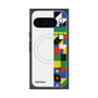 Premium Square Case with Pixelsnap［ Mod Deco - Original - Geometric pattern/B ］