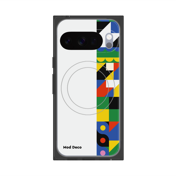 Premium Square Case with Pixelsnap［ Mod Deco - Original - Geometric pattern/B ］