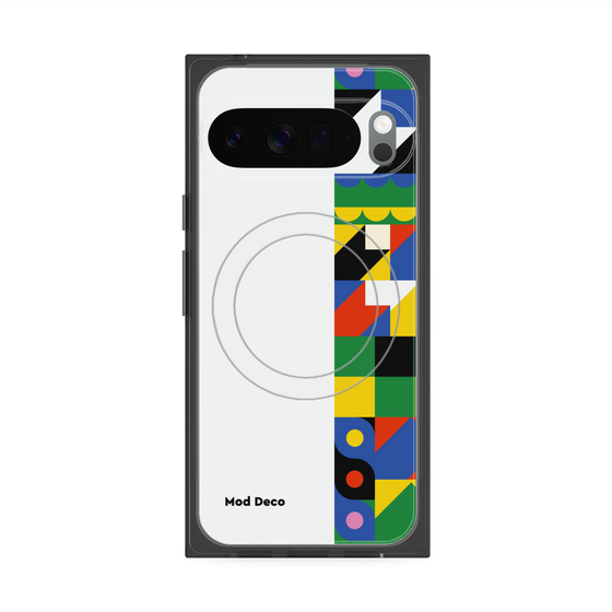 Premium Square Case with Pixelsnap［ Mod Deco - Original - Geometric pattern/B ］