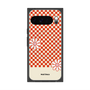 Premium Square Case with Pixelsnap［ Mod Deco - Original - Retro Flower ］