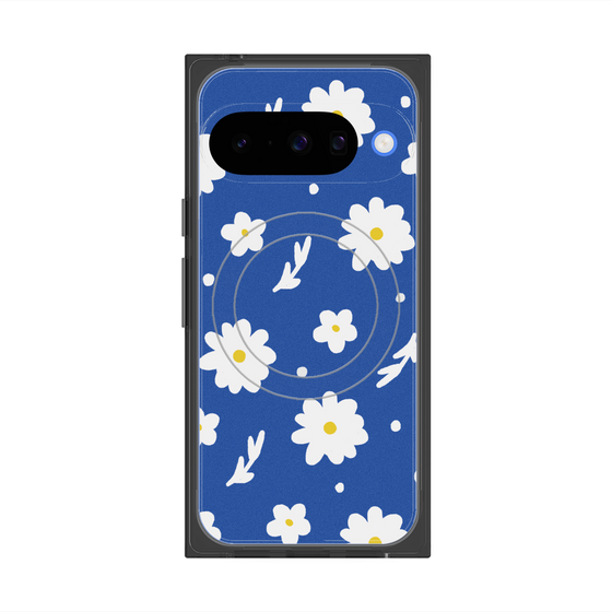 Premium Square Case with Pixelsnap［ Mod Deco - Original - Flower/B ］