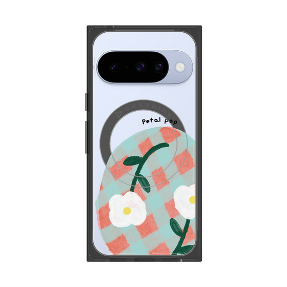 Premium Square Case with Pixelsnap［ Mod Deco - Original - Flower/D ］
