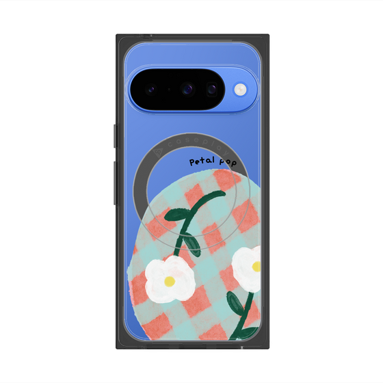 Premium Square Case with Pixelsnap［ Mod Deco - Original - Flower/D ］