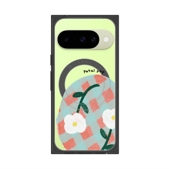 Premium Square Case with Pixelsnap［ Mod Deco - Original - Flower/D ］
