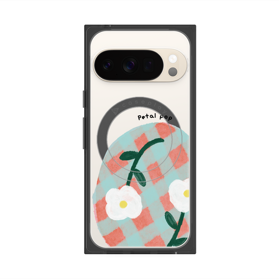 Premium Square Case with Pixelsnap［ Mod Deco - Original - Flower/D ］