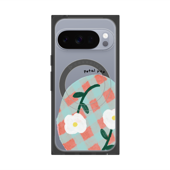 Premium Square Case with Pixelsnap［ Mod Deco - Original - Flower/D ］
