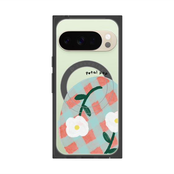 Premium Square Case with Pixelsnap［ Mod Deco - Original - Flower/D ］