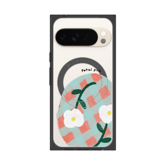 Premium Square Case with Pixelsnap［ Mod Deco - Original - Flower/D ］