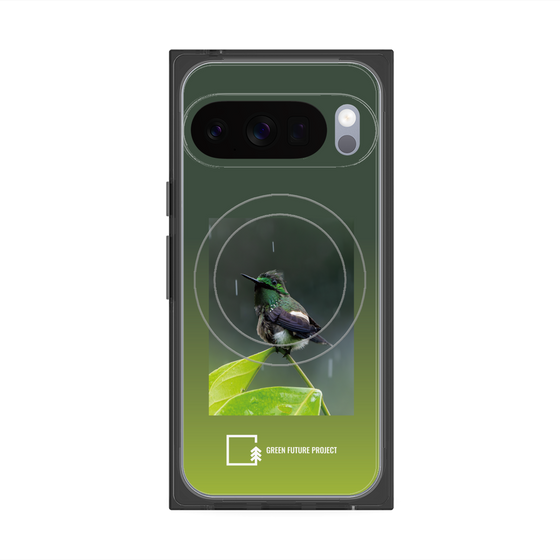 Premium Square Case with Pixelsnap［ Green Future Project - Butterfly Coquette ］